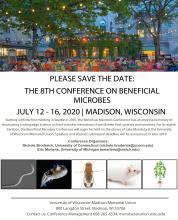 Beneficial Microbes conference flyer